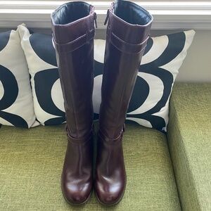 Dr Martens Amber Jenna High Boots Wine size 8 Vintage Vibes